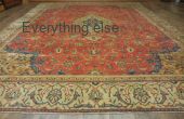 9x12 FT - 1880's Genuine Handmade Persian Sarouk Serapi Rug Carpet
