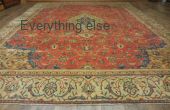 9x12 FT - 1880's Genuine Handmade Persian Sarouk Serapi Rug Carpet